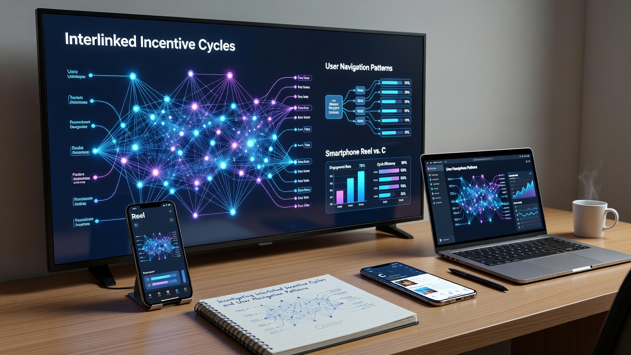 Analyse von Navigationsmustern und Anreizzyklen in mobilen Interfaces