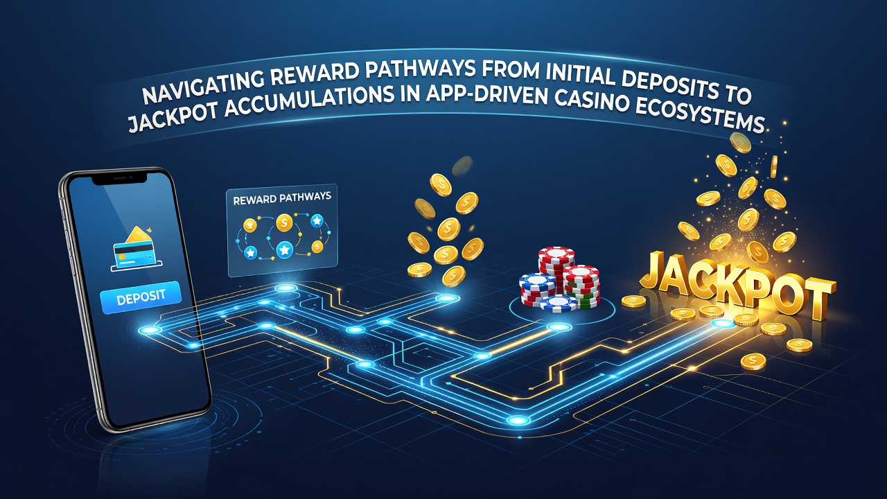Belohnungspfade in App-gesteuerten Casino-Ökosystemen: Von ersten Einzahlungen bis zu Jackpot-Akkumulationen