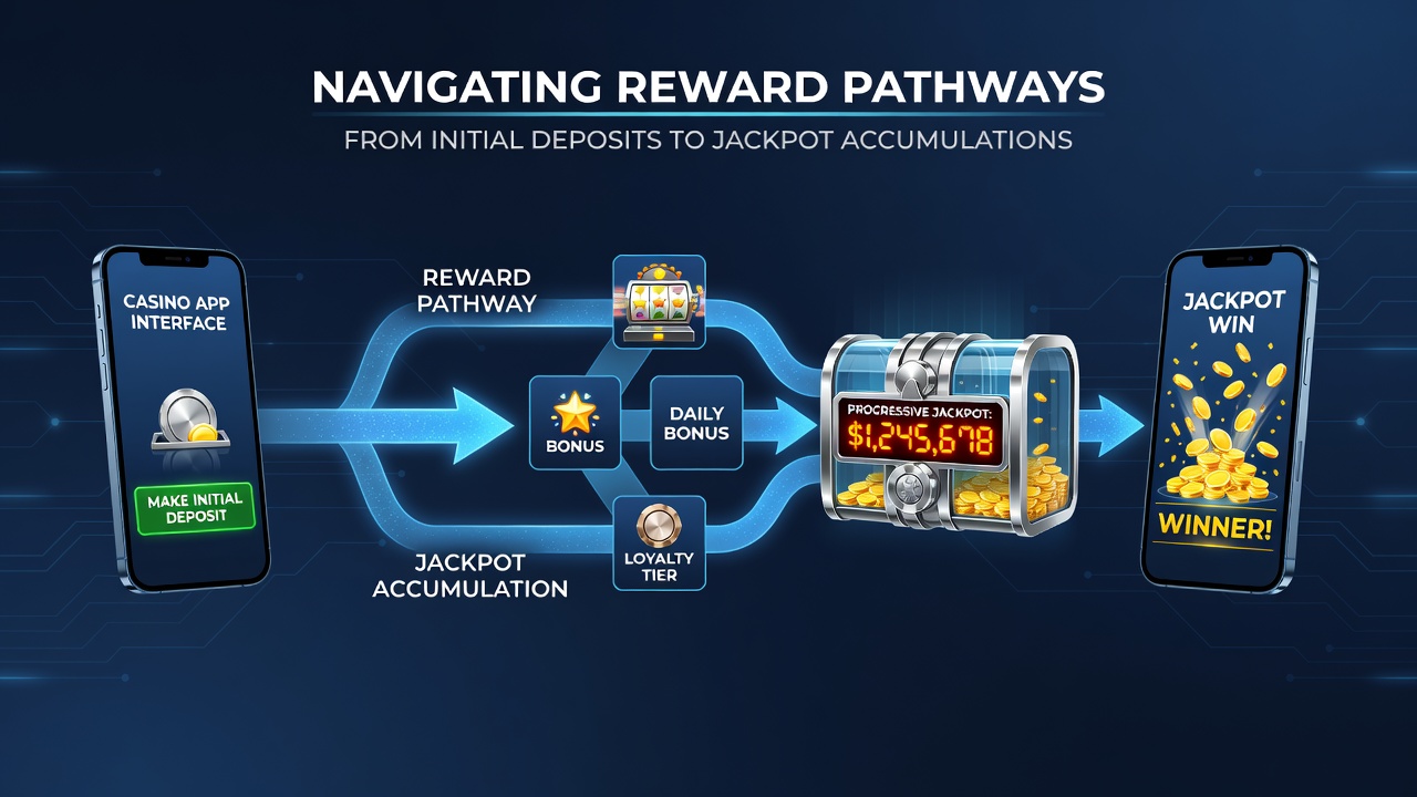 Visualisierung von VIP-Stufen und Jackpot-Integration in mobilen Casino-Apps